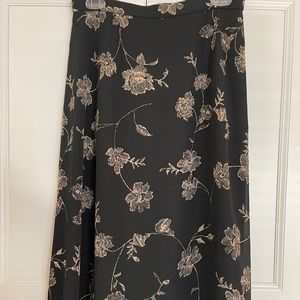 Pendleton Vintage Black and Tan Skirt